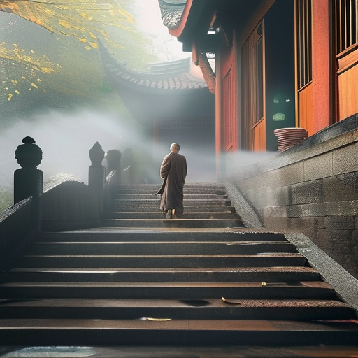 山寺那盏不灭的灯