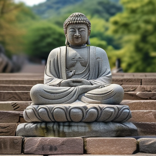 石阶与佛像：同一块石头，为何你被踩，我被拜？