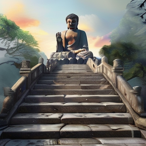 石阶与佛像：一场关于雕琢的对话