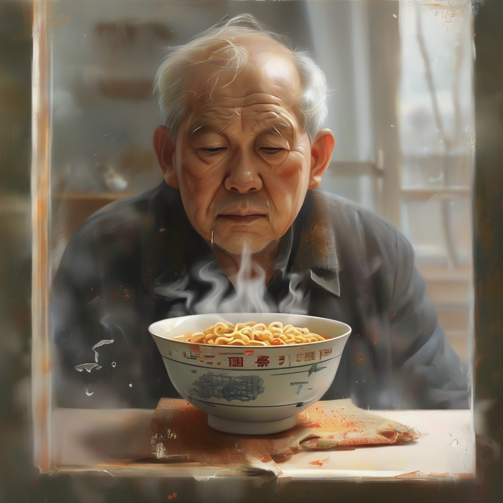 那碗没吃完的面，让我听懂父亲